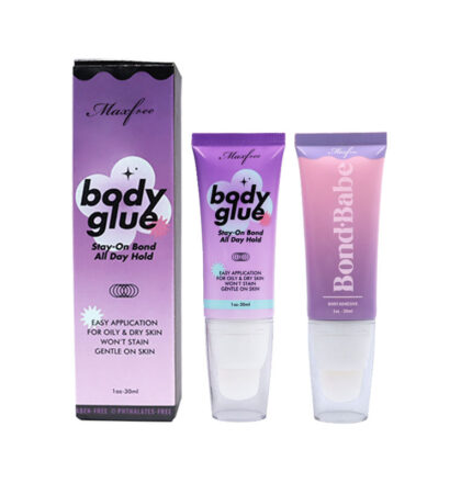 OEM ODM Extra Hold Body Glue Sticky Liquid Body Adhesive Clothes Glue for Skin and Garment Washable Cosmetic Body Adhesive