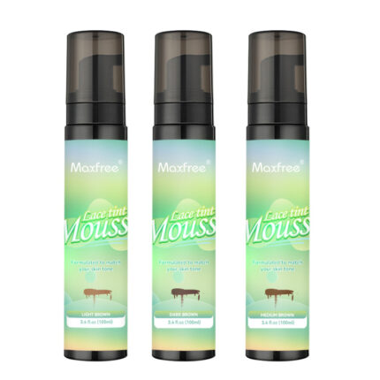 OEM ODM Lace Tint Foam Mousse 100ml Hair Dye Scalp Concealer Lace Tint Spray Waterproof Fast Drying Frontal Concealer for Wigs