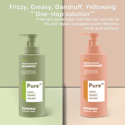 Wholesale High Quality Shampoo and Conditioner Organic Anti Oil Sulfate-free Vegan Formula Best Treatment for Hair Care