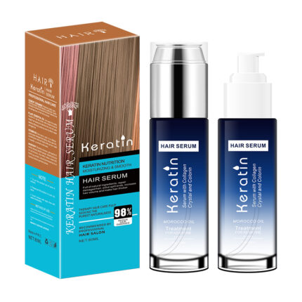 80ml Natural Serum Hair Care Essential Instant Growth Nourishing Moisturizing Smoothing Effects Made Organic Argan Keratin Oil