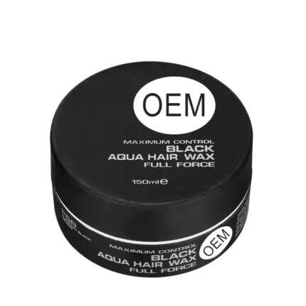 OEM Custom Hair Wax Pomde Wax Organic Hair Styling Wax for Men Edge & Frizz Control Strong Hold Hair Pomade