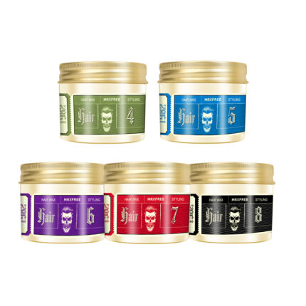 OEM/ODM Private Label Hair Care Products Hair Styling Wax for All Natural Hair Type Easy to Use with Shine Finish