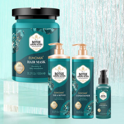 Factory OEM ODM Hair Care Set Product Hair Care Treatment Herbal Anti Dandruff Shampoo Growth Shampoo and Conditioner